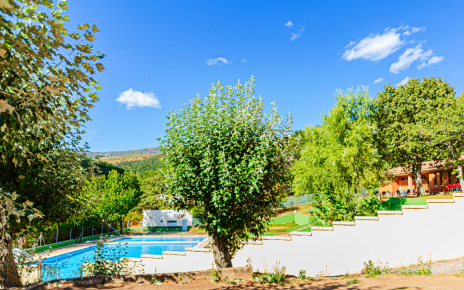 Local public pool is 3 kms away access paying small fee